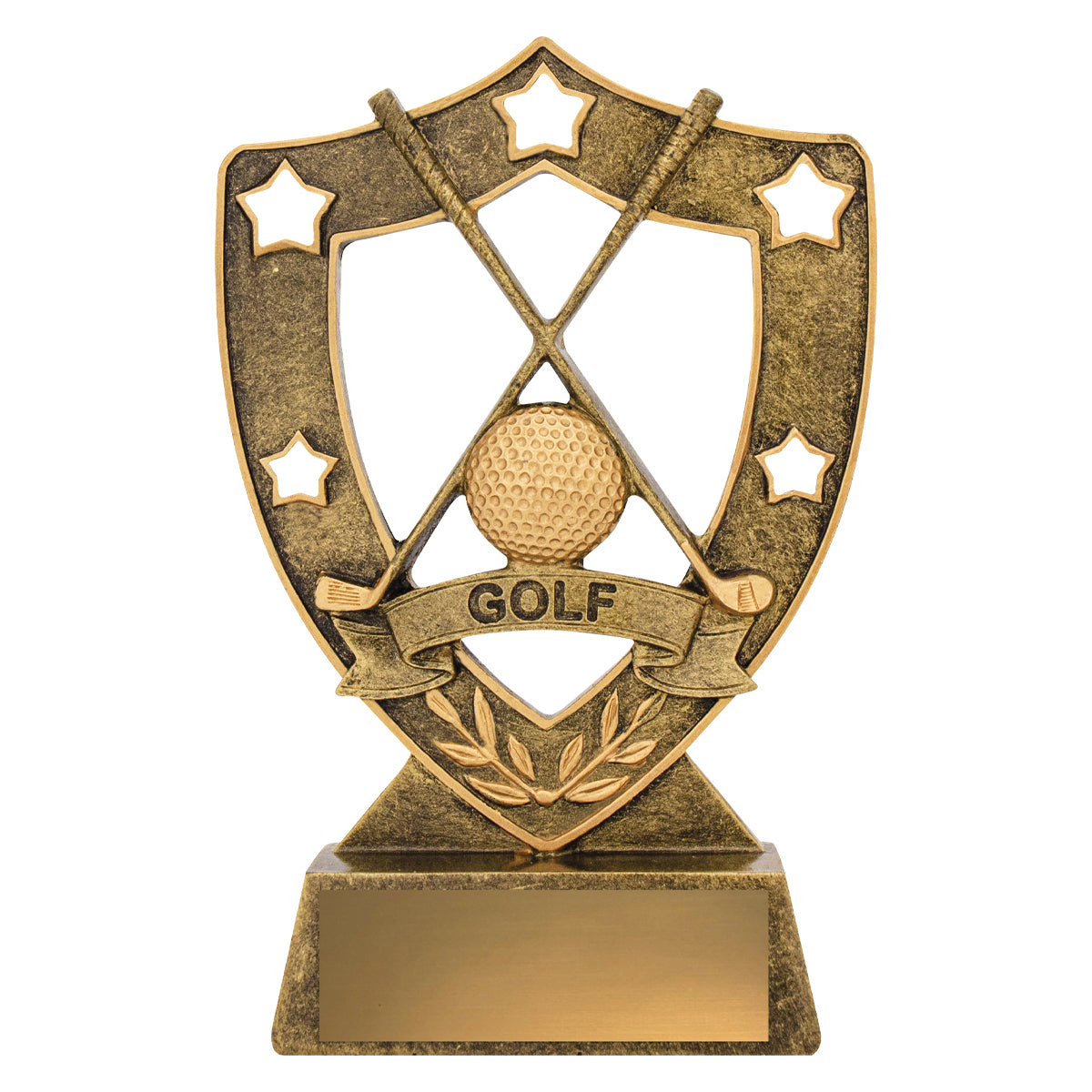 Golf Gold Shield