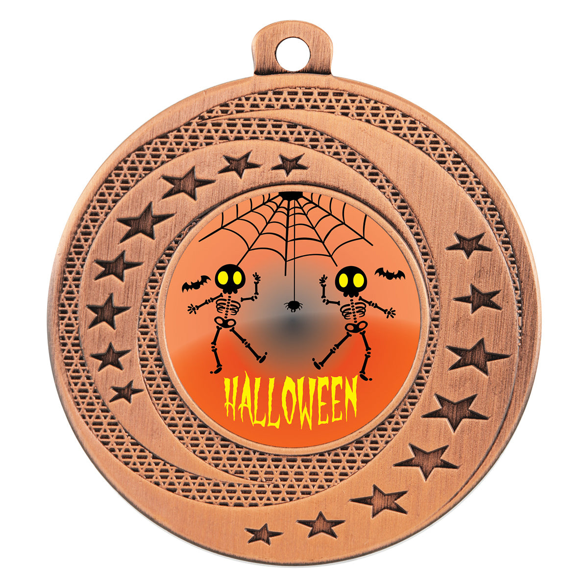 Medal - Halloween Skeletons