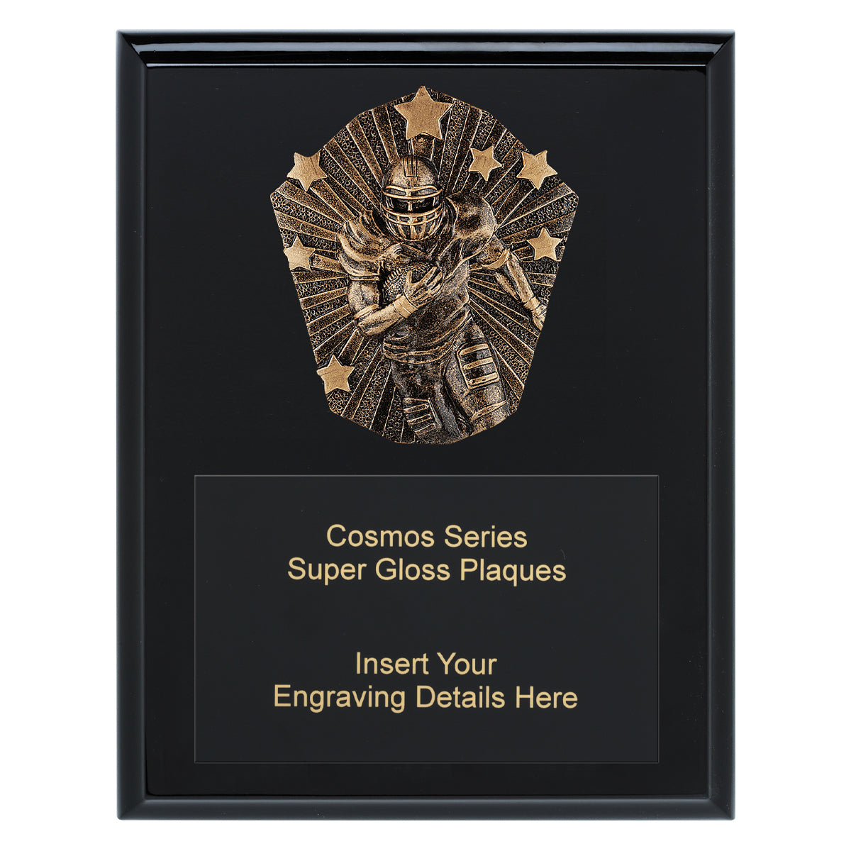 Cosmos Super Plaque - American Football