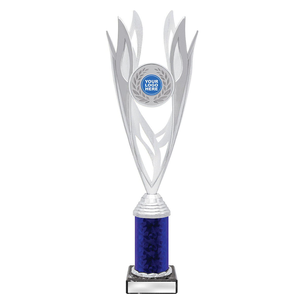 Lantern - Silver / Blue