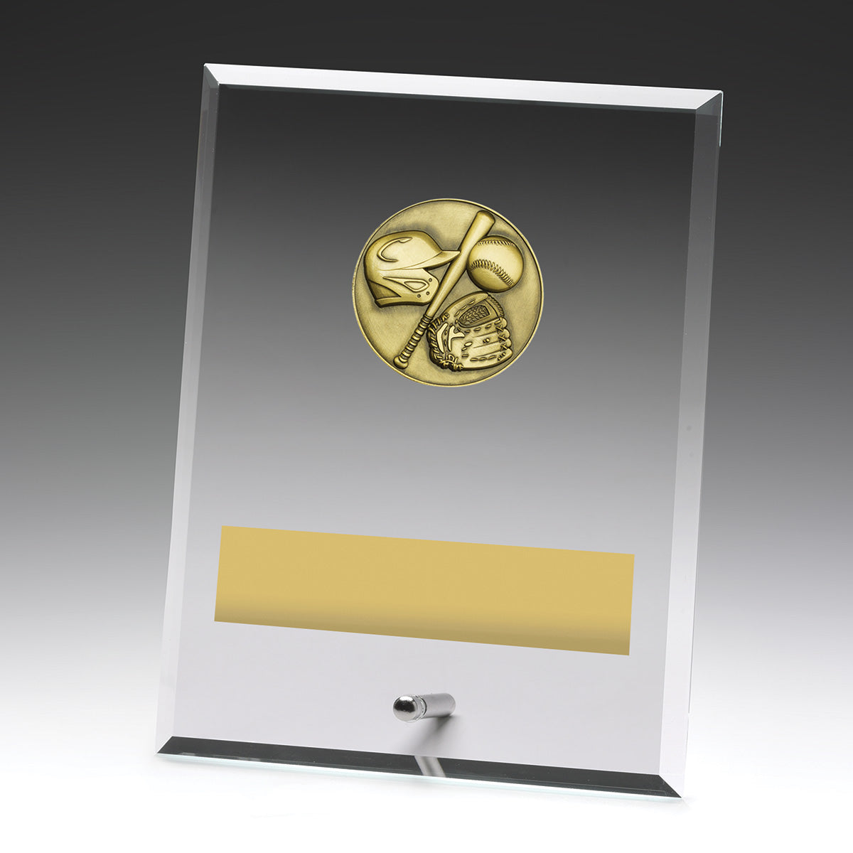 Glass Plaques - Baseball