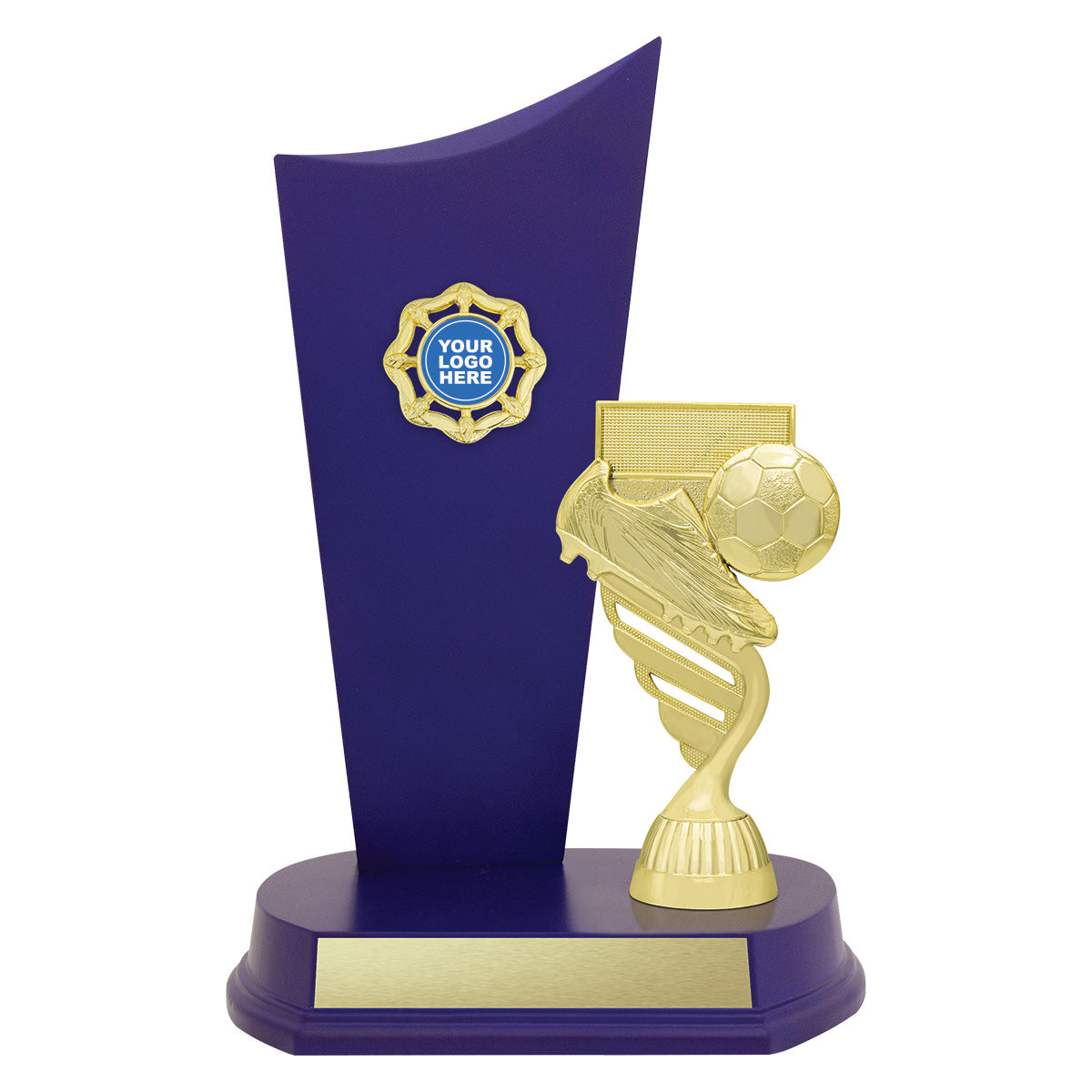 Football Blue Crest