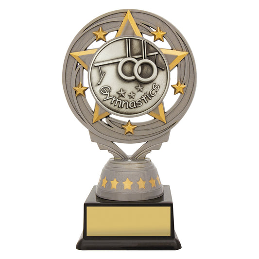 Silver Gymnastics Torch