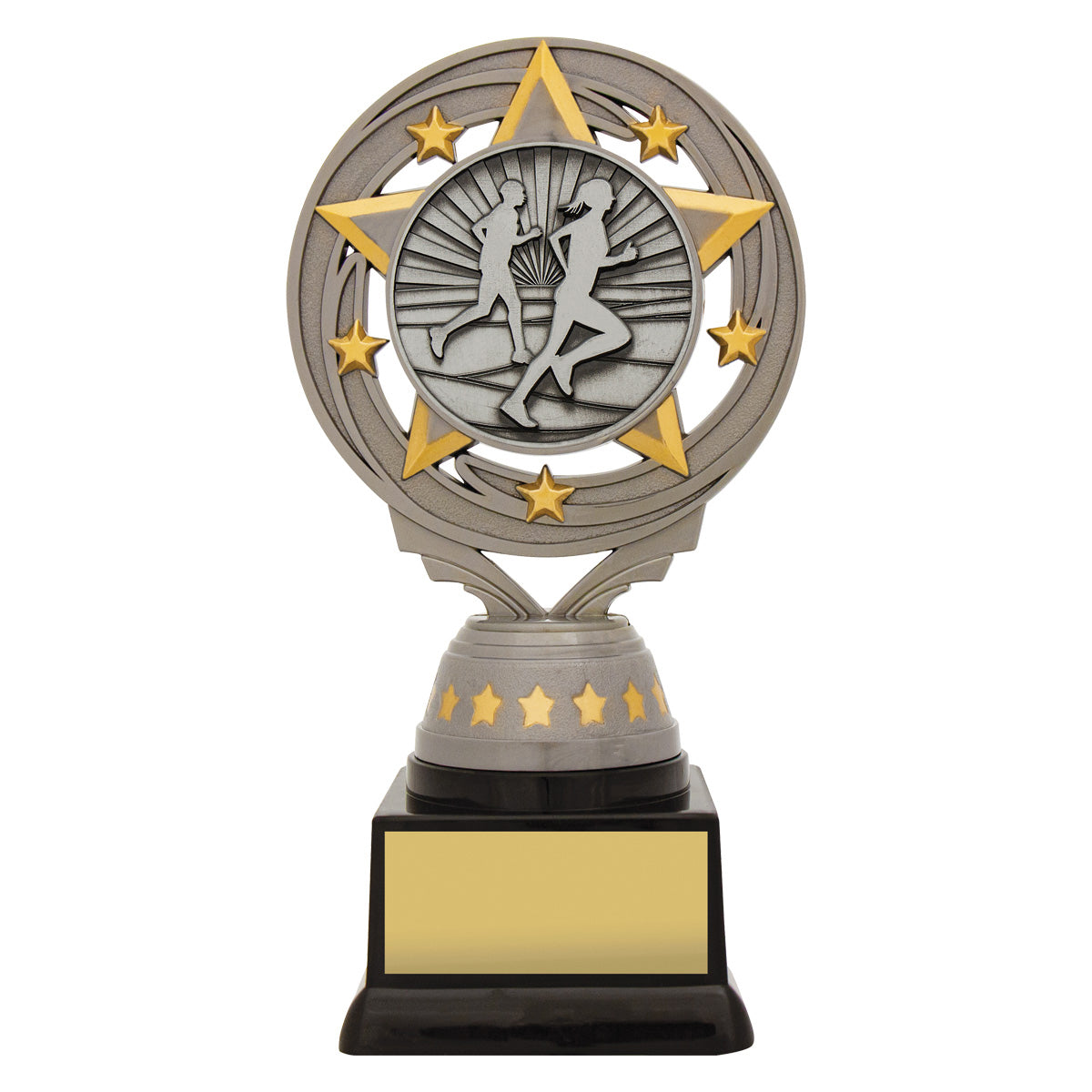 Silver Running Torch