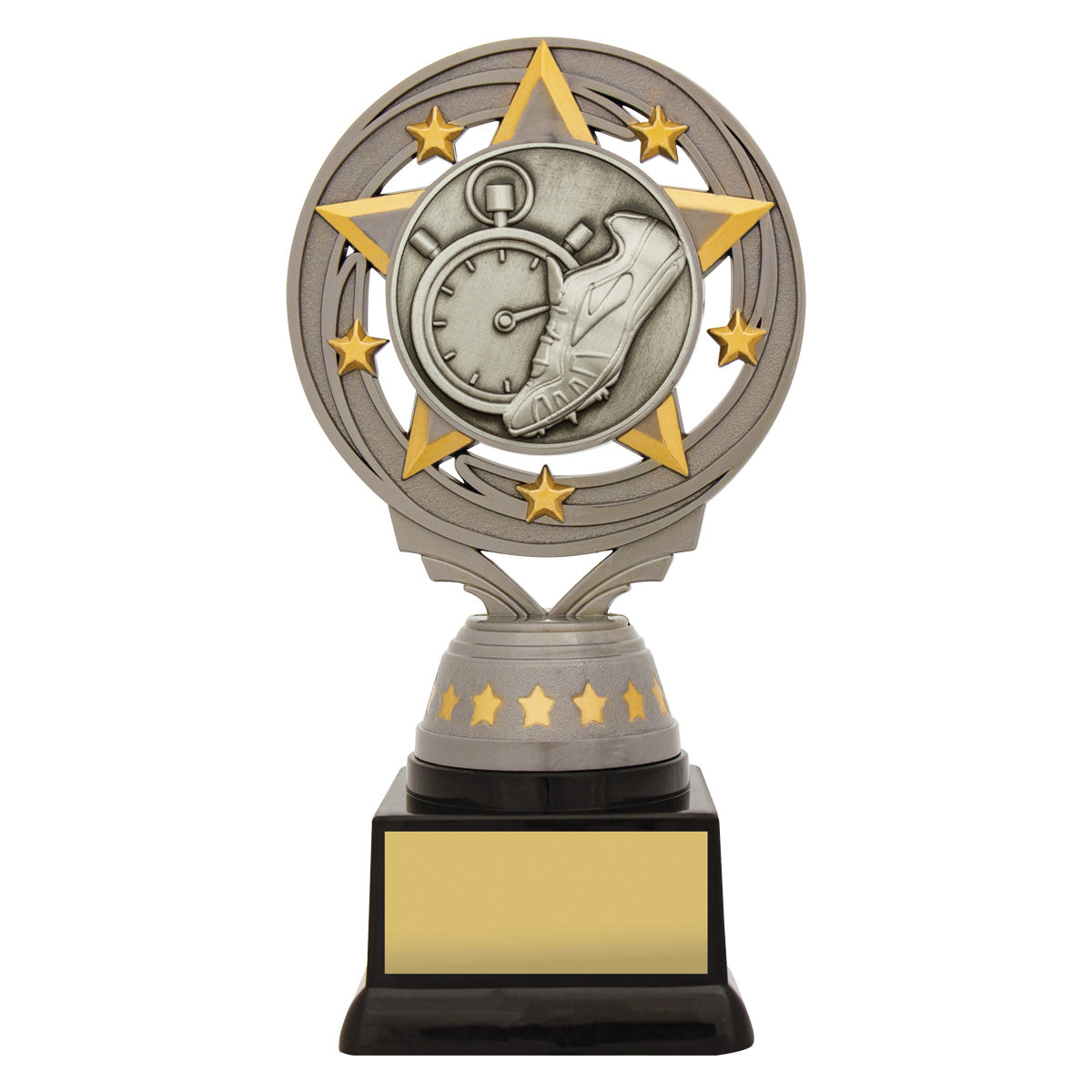 Silver Athletics Torch