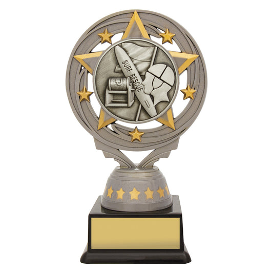 Silver Lifesaving Torch