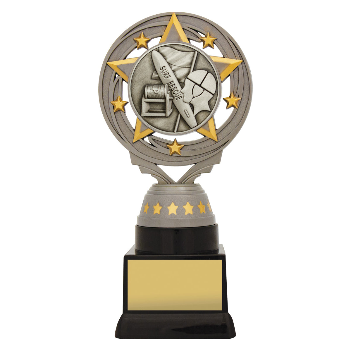 Silver Lifesaving Torch