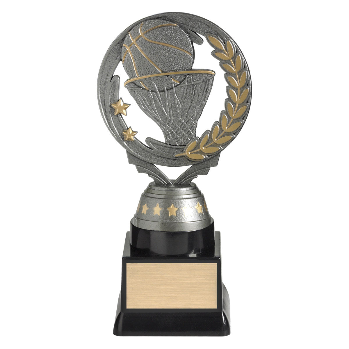 Silver Basketball Torch