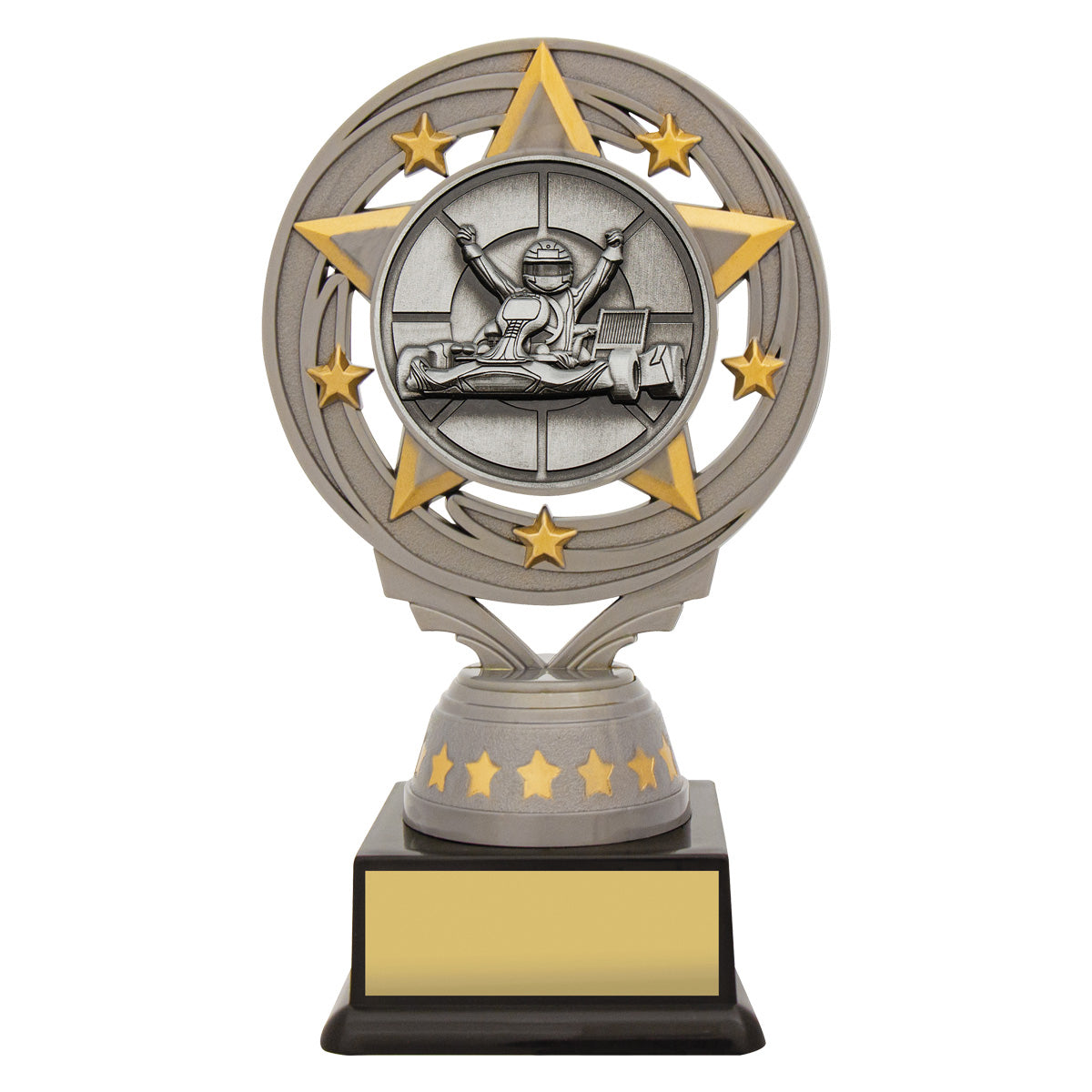 Silver Go Kart Torch