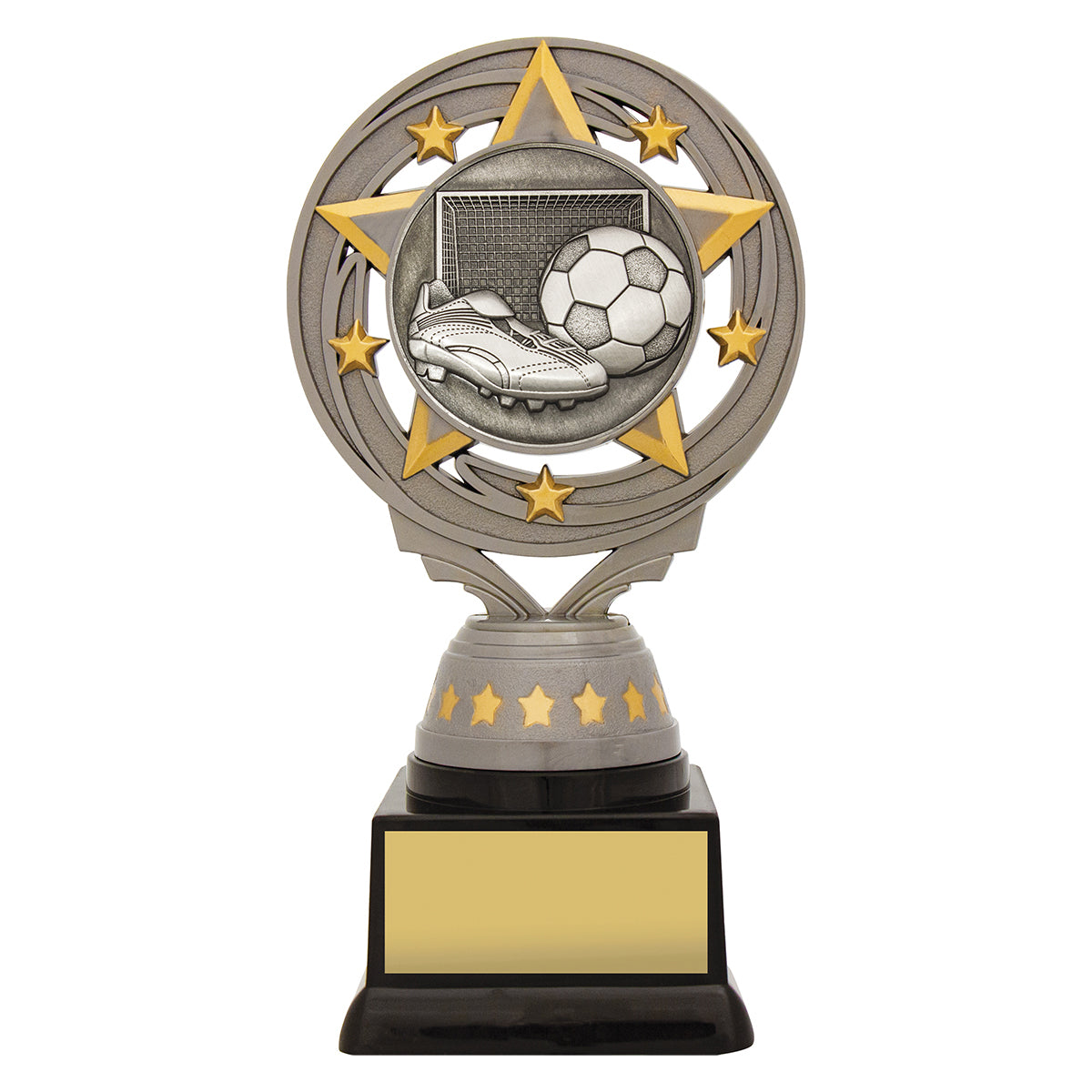 Silver Football Torch