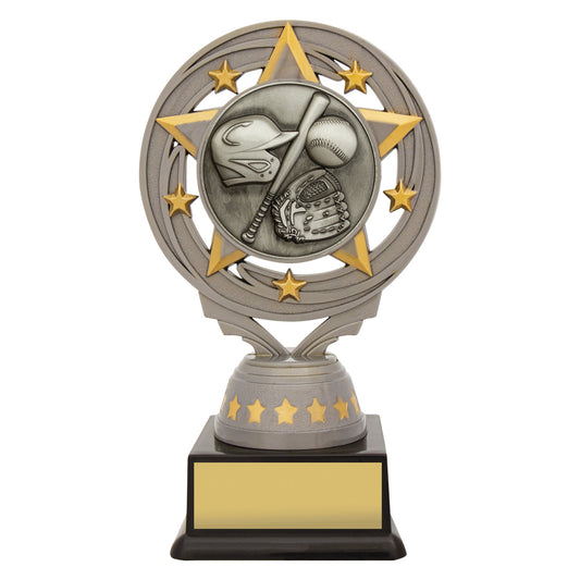 Silver Baseball Torch