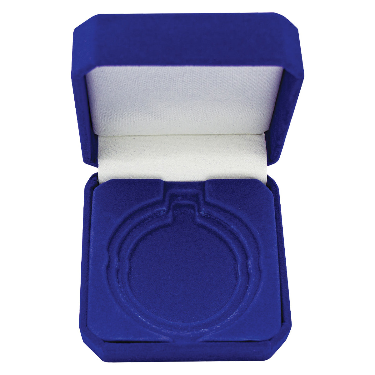 Crown Medal Box Blue