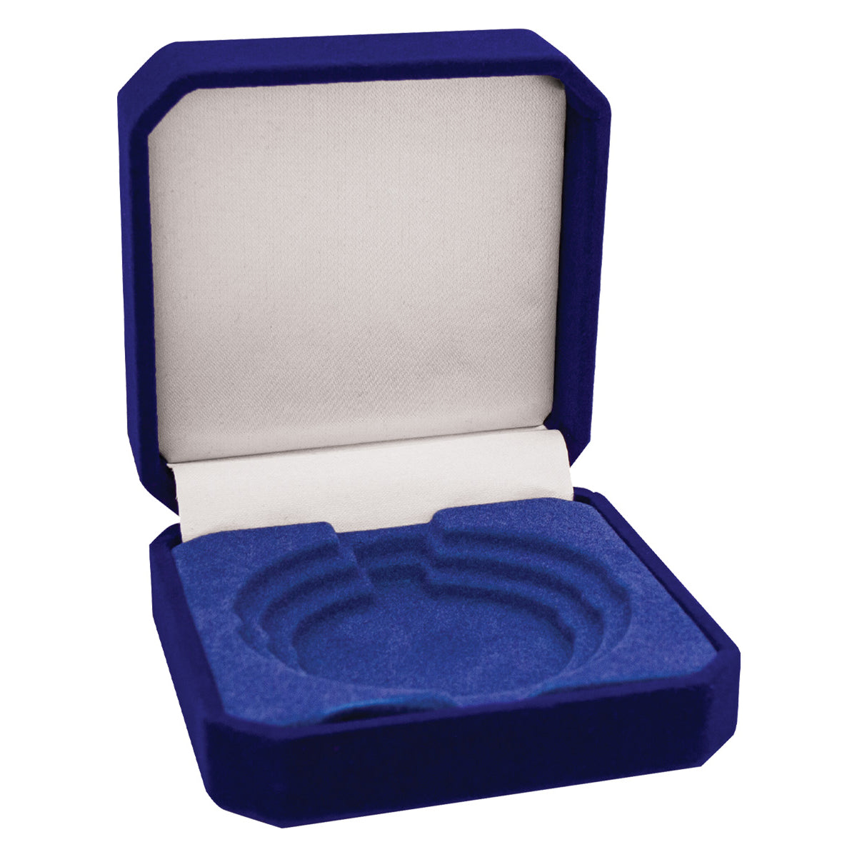 Crown Medal Box Blue