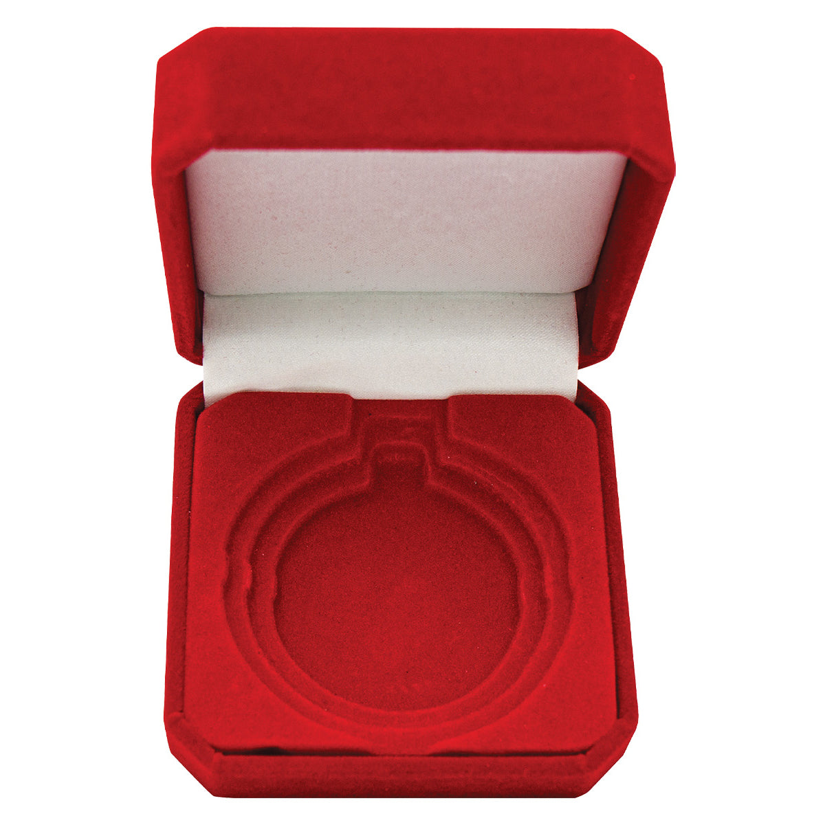 Crown Medal Box Red