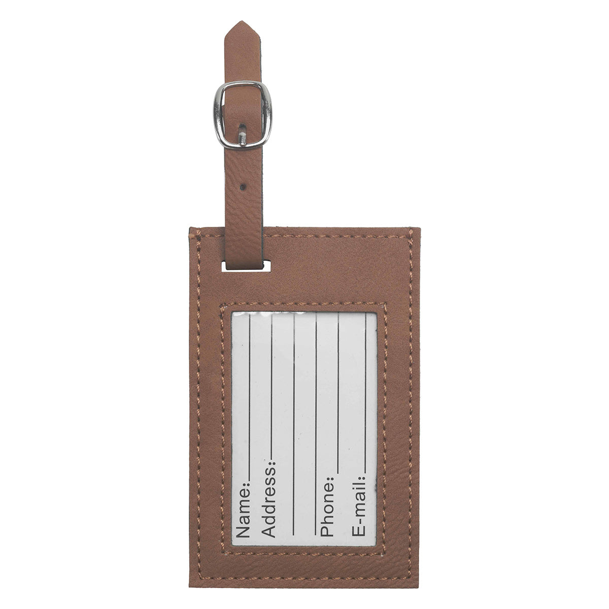 Leatherette Luggage Tag