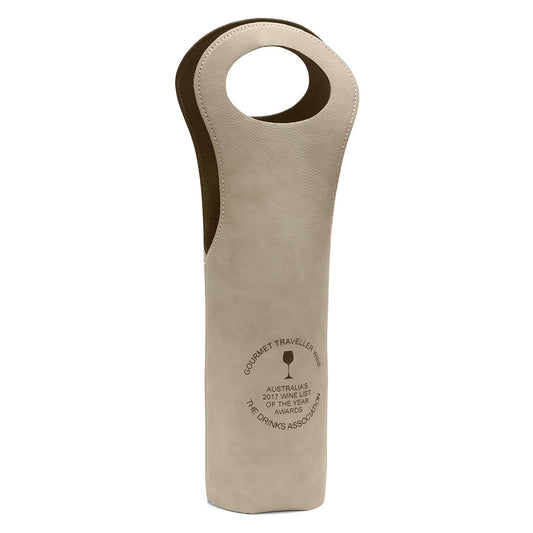 Leatherette Wine Tote
