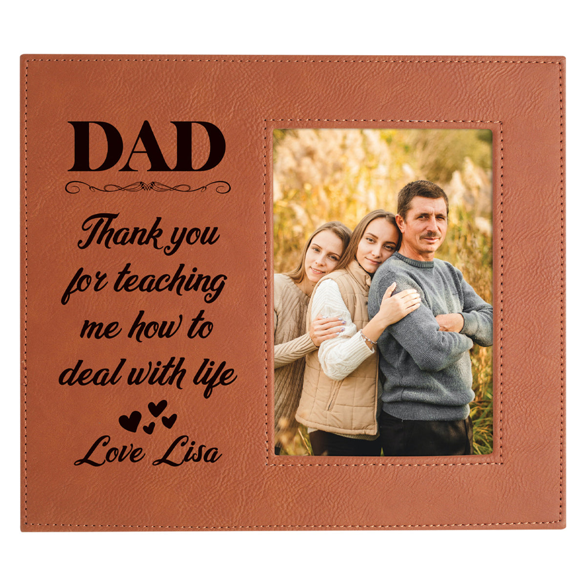 Leatherette Photo Frame