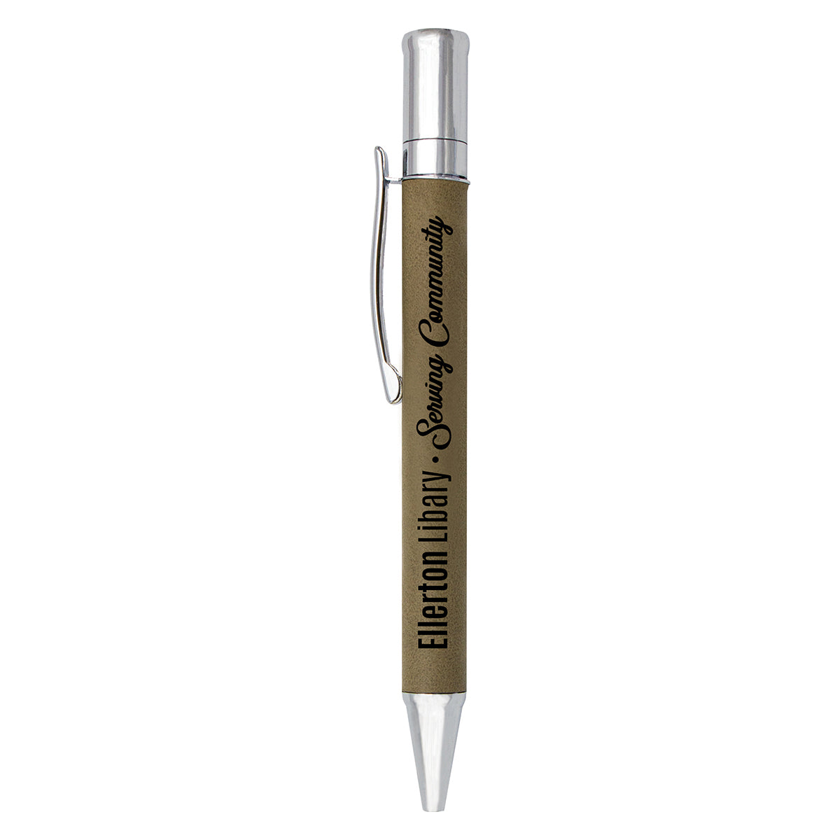 Leatherette Pen - Khaki