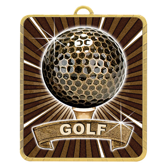 Gold Lynx Medal - Golf