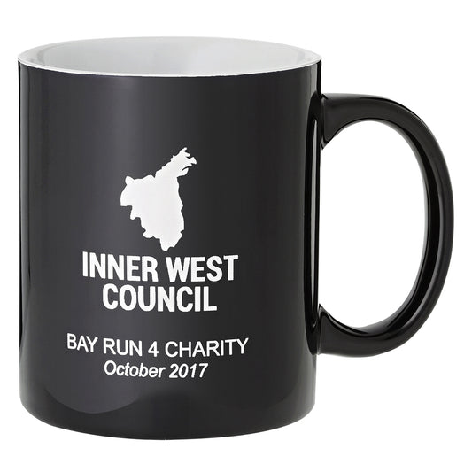 Black Coffee Mug