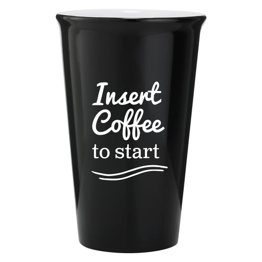 Black Latte Mug