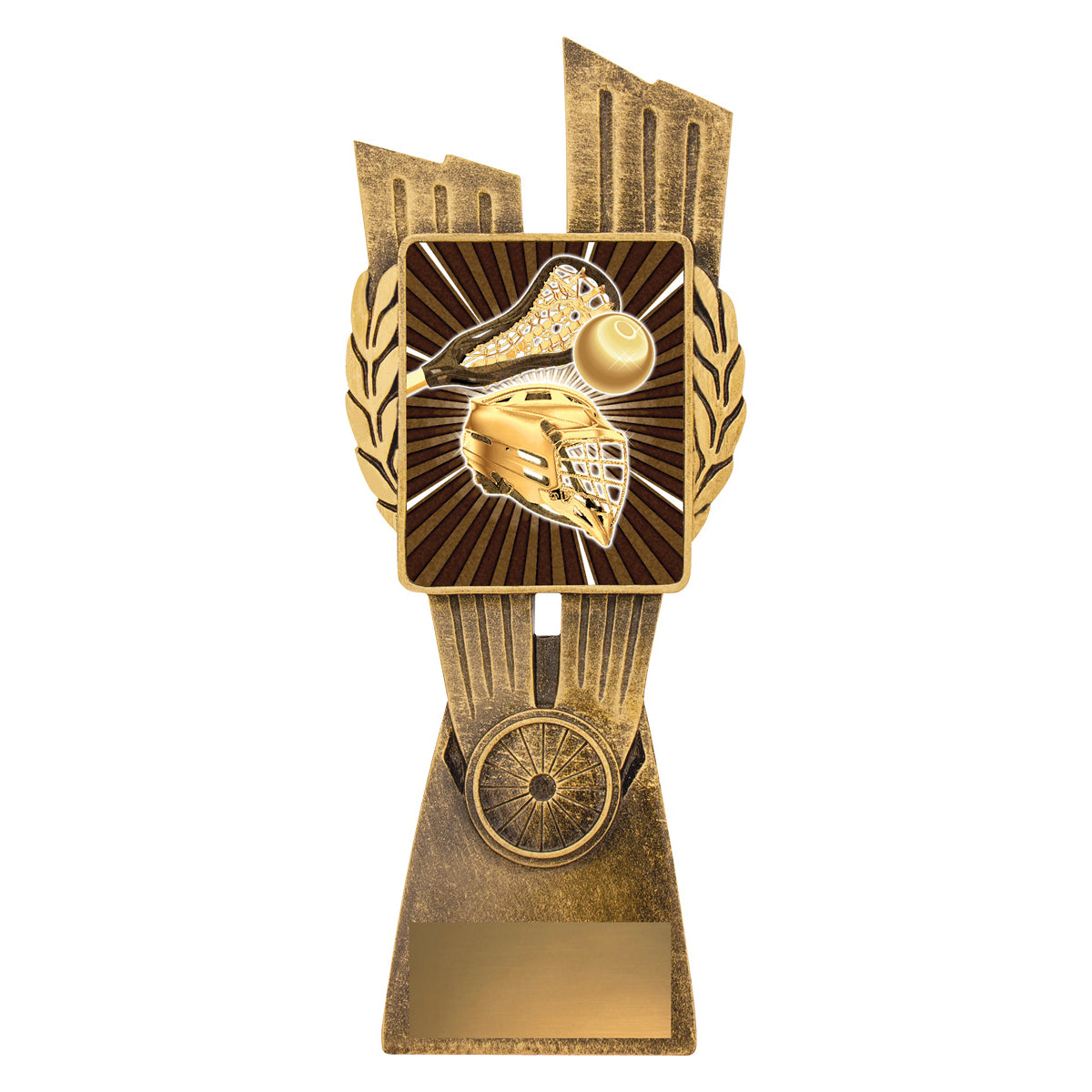Antique Gold Lynx - Lacrosse