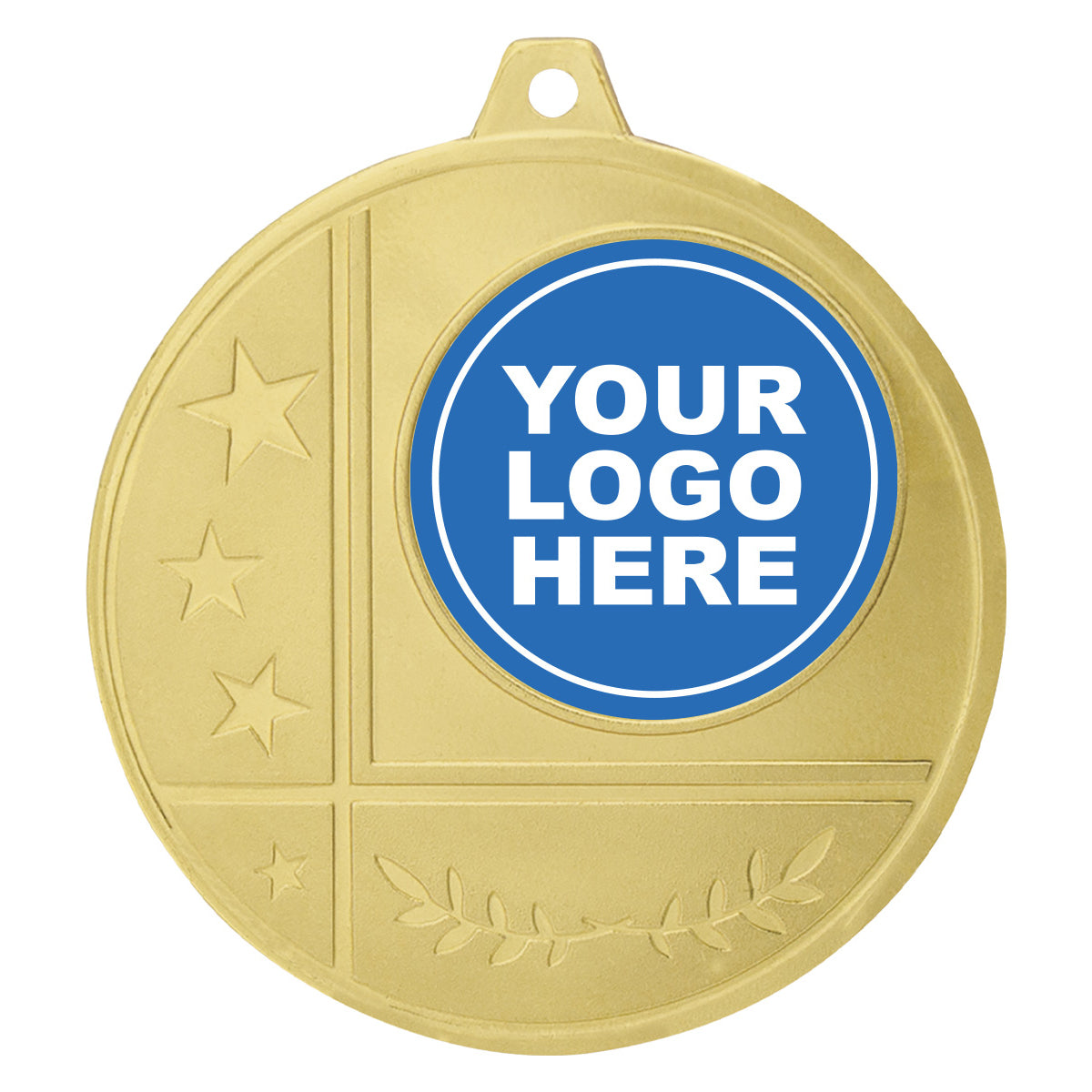 Glacier Frosted Medal