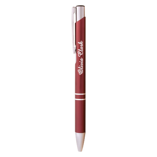 Engravable Pen - Burgundy