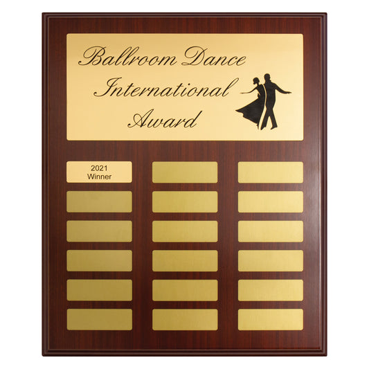Classic Silver Plaque