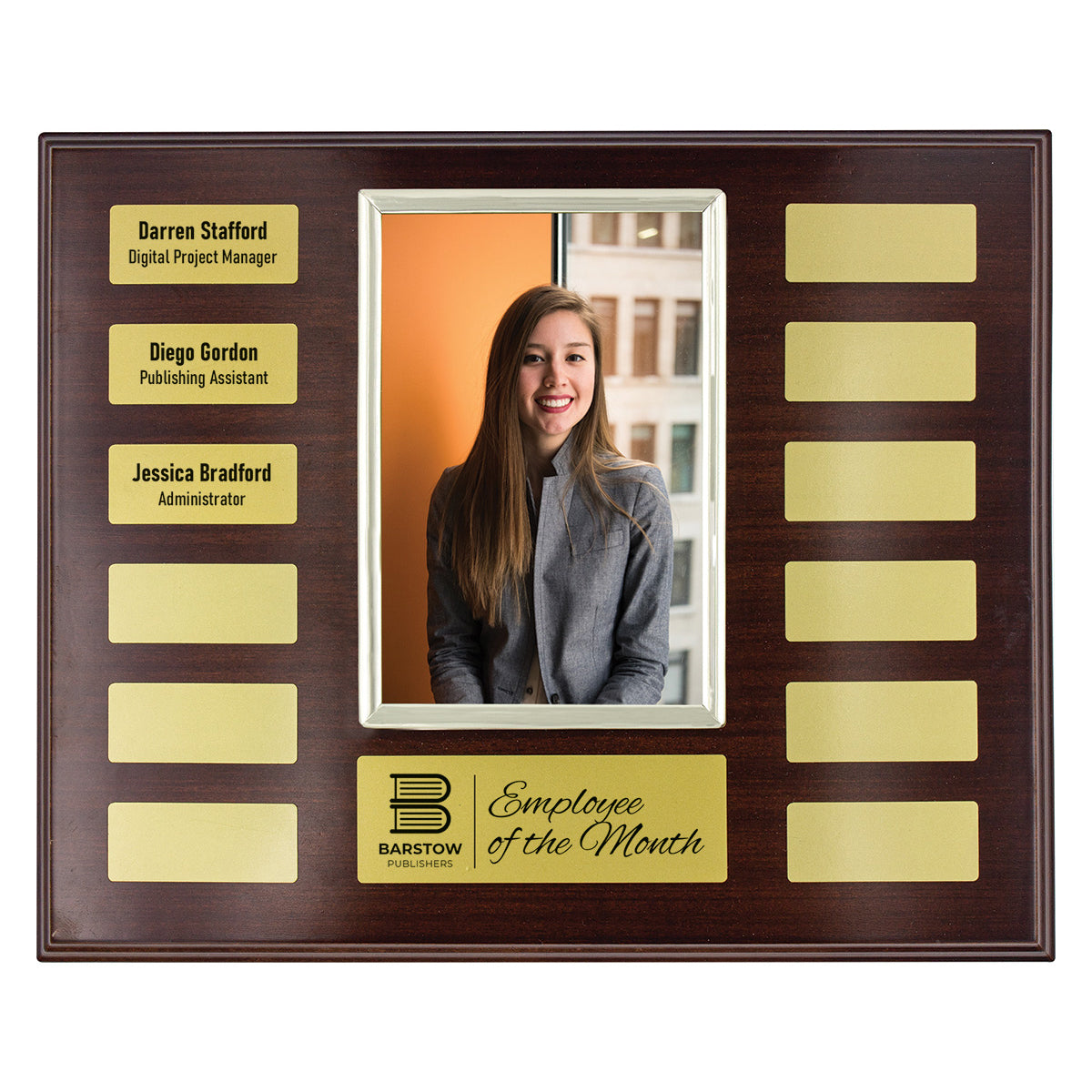 Classic Silver Plaque