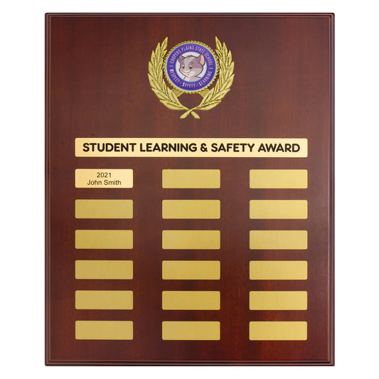 Colour Headline Plaque