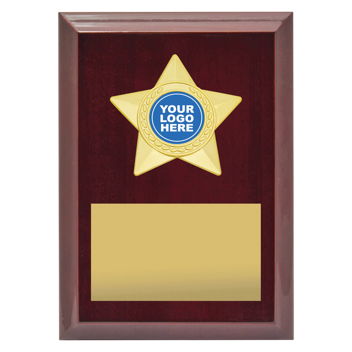 Star Plaque - Gold