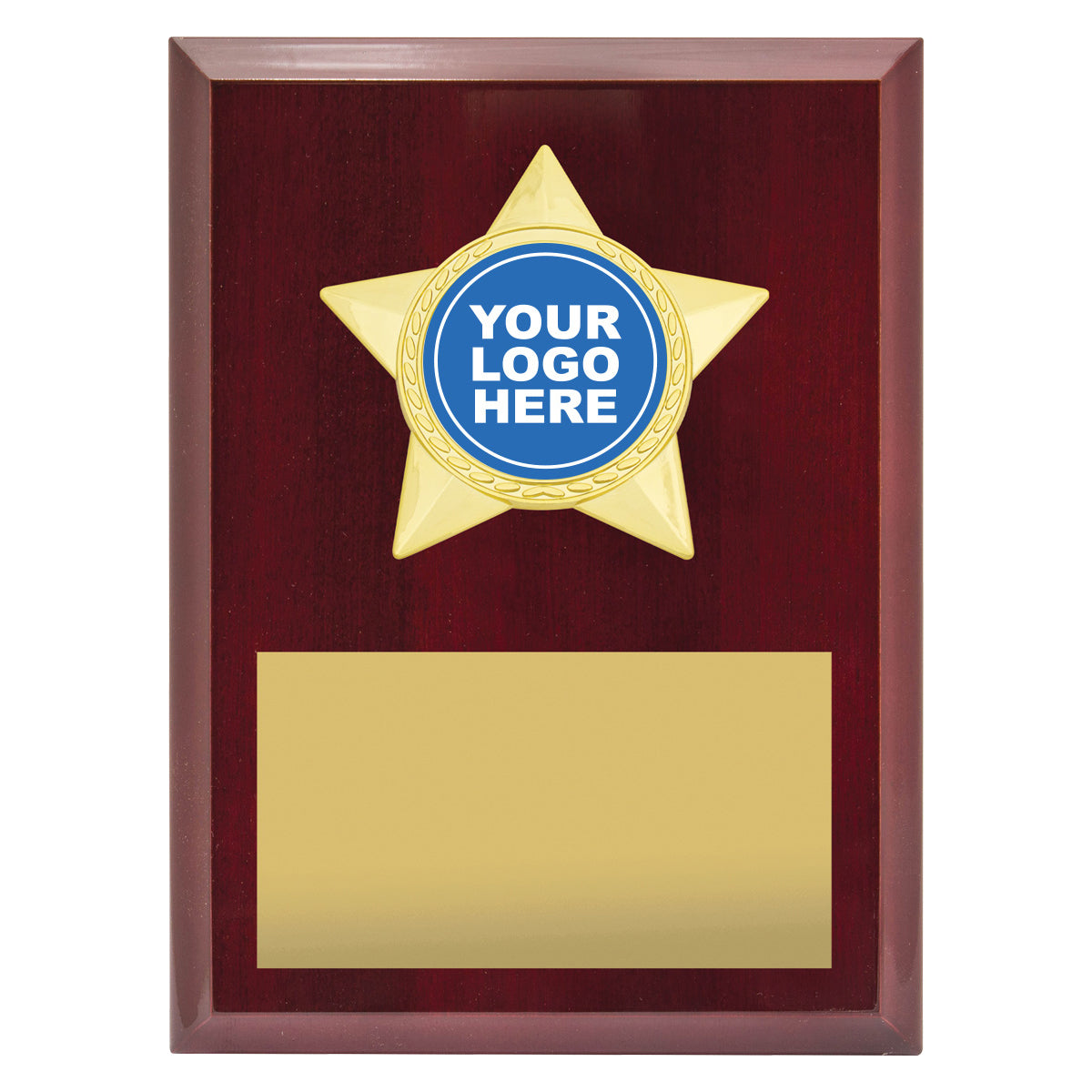 Star Plaque - Gold