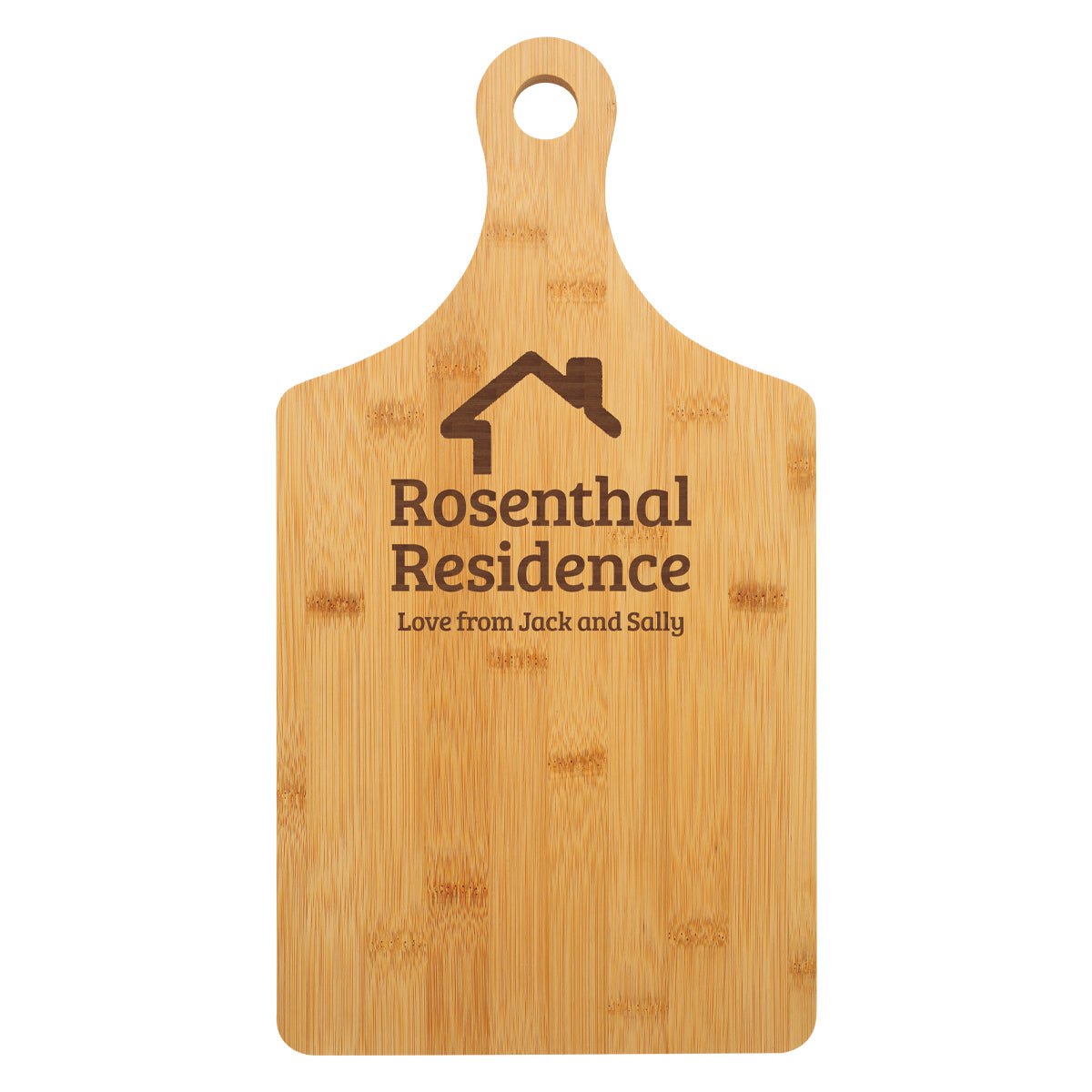 Bamboo Board with Handle