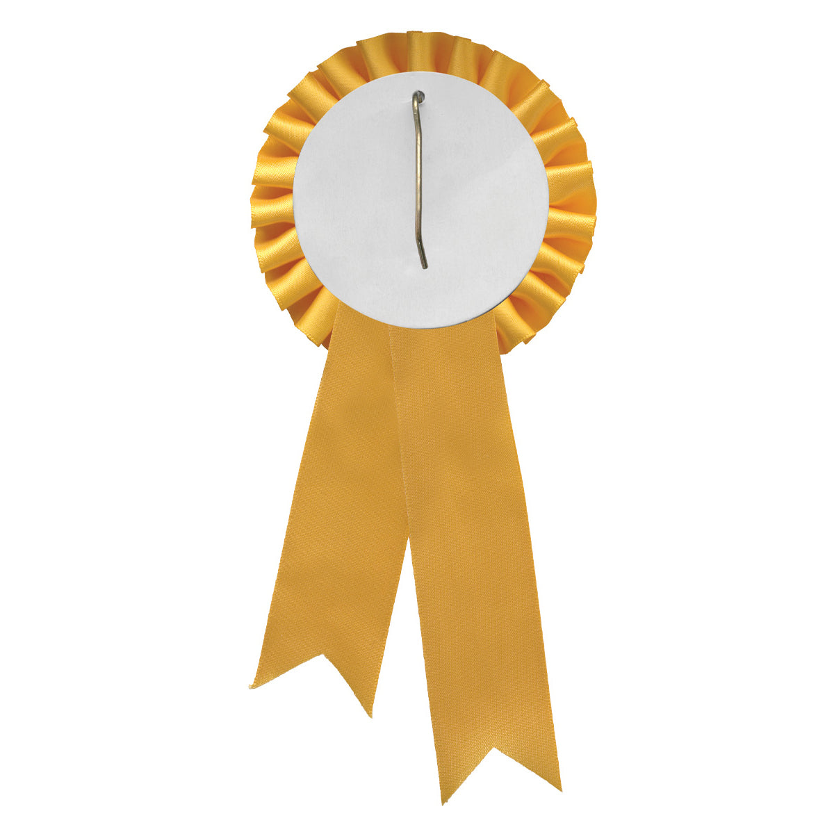 Yellow Rosette w/ Hook
