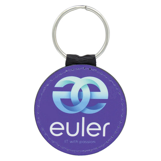 Leather Keychain - Colour