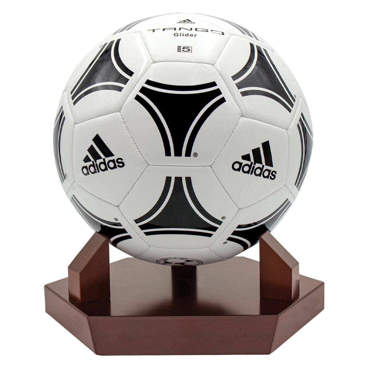 Timber Ball Holder - Football