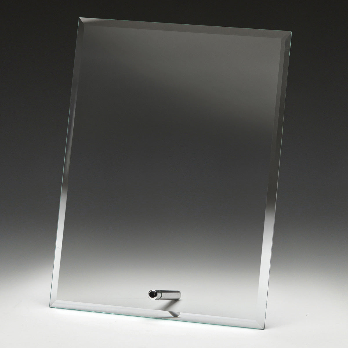 Clear Glass Plaque