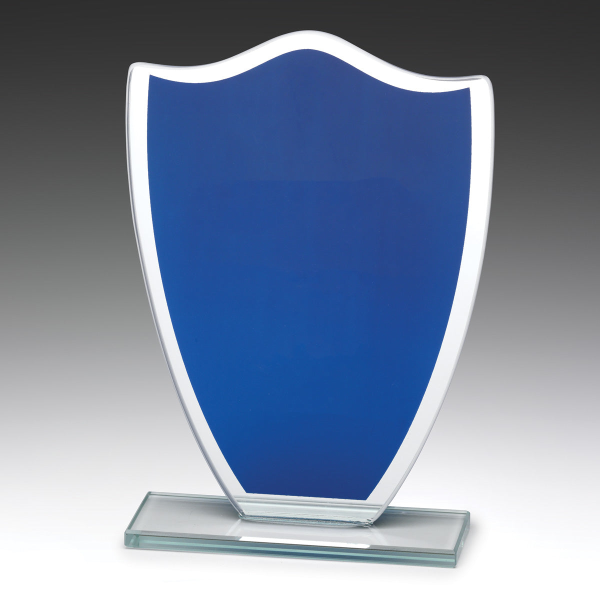 Blue Glass Shield