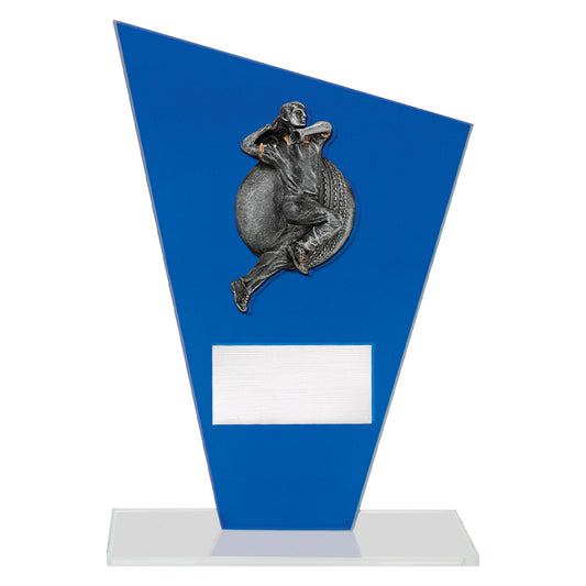 Cobalt Glass - Male Bowling