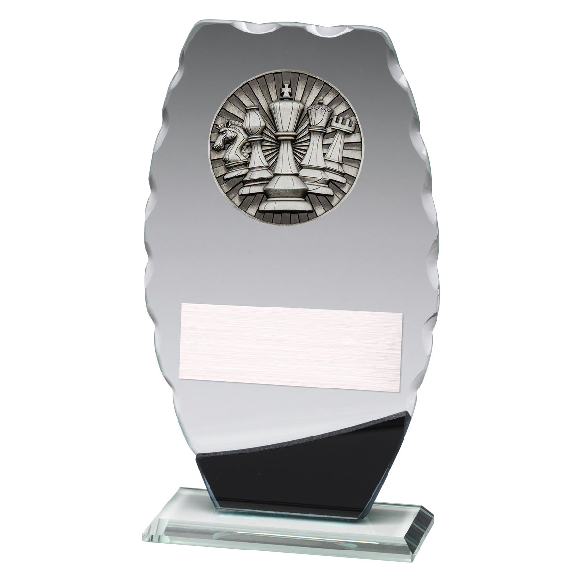 Chess Clipped Oval