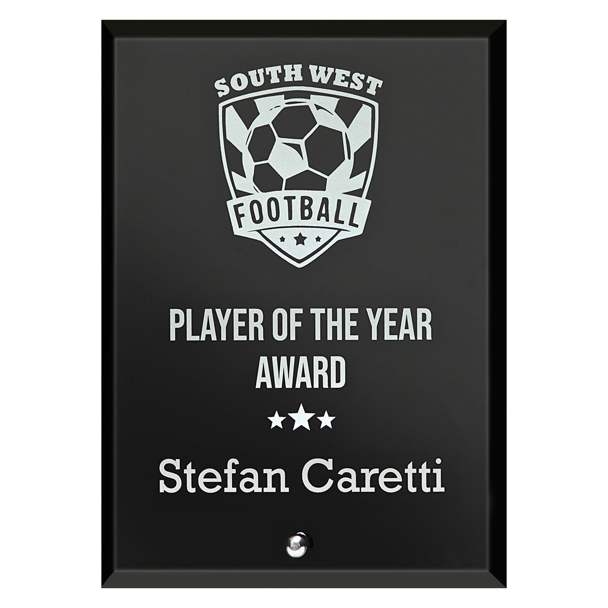 Radiant Plaque Black
