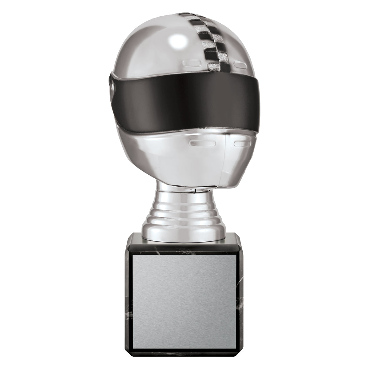 Silver 3D Helmet
