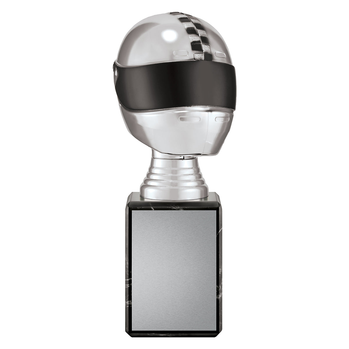 Silver 3D Helmet
