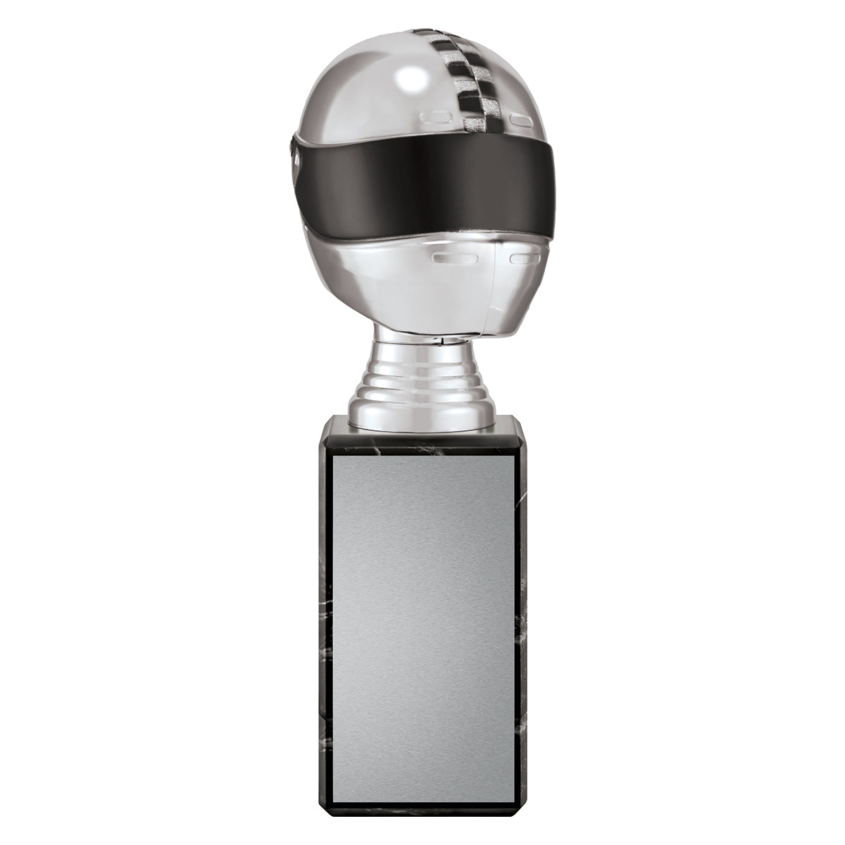 Silver 3D Helmet