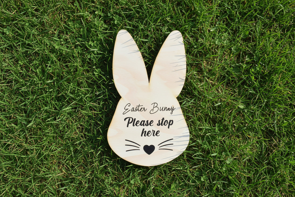 Plywood Bunny Head Blank