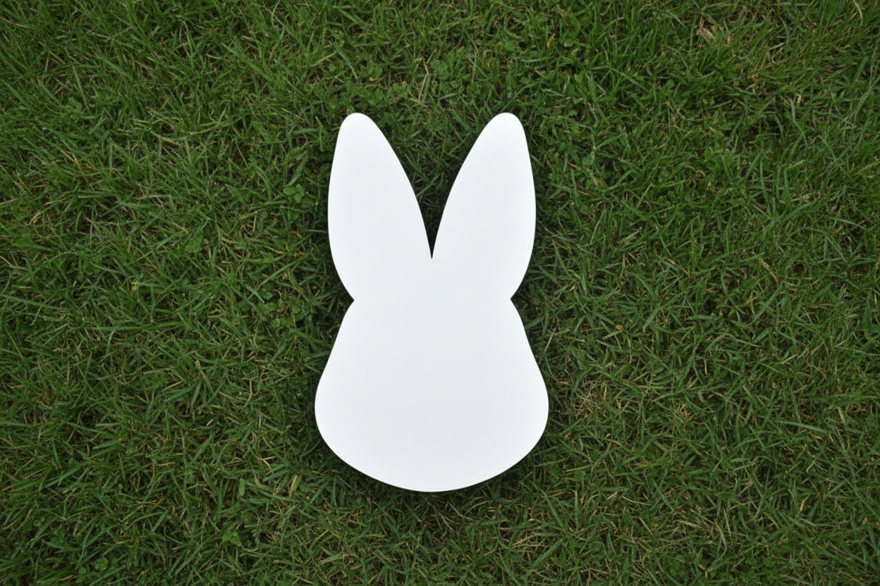 Plywood Bunny Head Blank